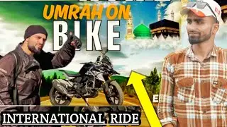 Bike Pa Kashmir To Saudi Arabia Janna International Ride😱 Umraha On Bike @the.umar.