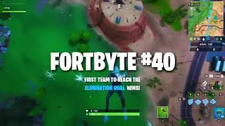 Fortnite - FORTBYTE #40 Location- Accessible by Using Demi Outfit on a Sundial in the Desert