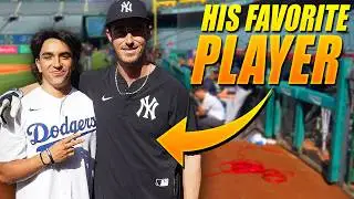LIL' KERSH MEETS HIS FAVORITE PLAYER EVER!