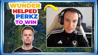 FNC Wunder HELPED VIT Perkz to Break His LOSING Streak