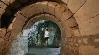 A man finds an ancient city underground when he demolished a wall in front of his house