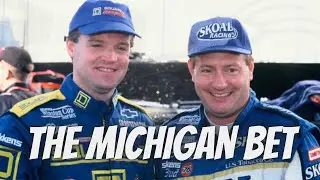 The Hilarious $100 Bet Between Ken Schrader & I at Michigan