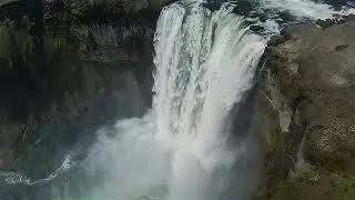 Amazing Waterfall 4K | Waterfall with Sound | Ambiance for Restful Sleep Relaxing Nature Sounds
