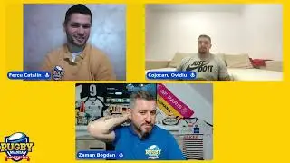Rugby Mania Ep.83, invitați: Ovidiu Cojocaru și Cătălin Fercu