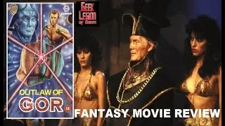 OUTLAW OF GOR ( 1988 Jack Palance ) aka GOR II Fantasy Movie Review