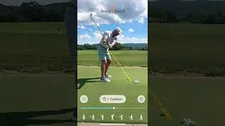 Eric Cogorno Working on Takeaway with Swing Coach App