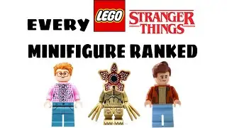 Ranking Every LEGO Stranger Things Minifigure (Worst to Best)