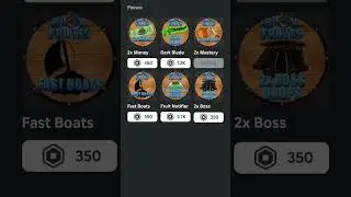 Buying 2x Mastery pass in Blox fruits