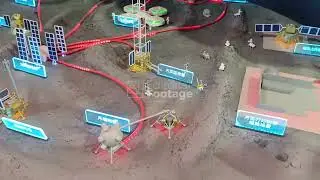 Chinese Lunar Research Station Sand Table - 11/11/2025