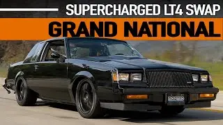 Зловещий Buick Grand National мощностью 600 л.с. с наддувом [4K]