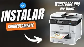 How to install an EPSON WorkForce Pro WF-6590 printer ✅
