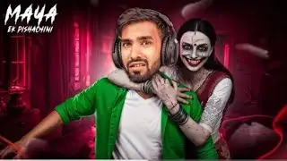 CAN I ESCAPE FROM MAYA HAUNTED HOUSE | TECHNO GAMERZ HORROR GAME
