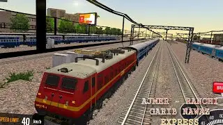 INDIAN TRAIN SIMULATOR 2018 (ITS 2018) ll prayagraj  to DD upadhyay full journey gameplay