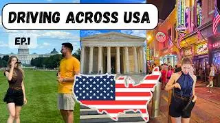 Автопутешествие по США &ndash; Эпизод 1 | С Восточного побережья на Западное на автомобиле!