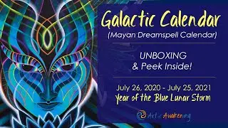 💫Galactic Calendar (Mayan Dreamspell Calendar) - Unboxing & Peek Inside!