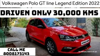 Volkswagen Polo GT line Legend Edition 2022 ( 30,000 kms Only ) For Sale @Haniya Car Decors # Guntur