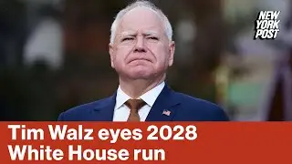 Tim Walz says he may run for president in 2028 &mdash; despite failure of Harris campaign