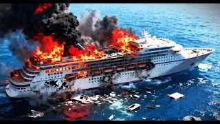 Небо горит, море скорбит: круизный лайнер уничтожен российским Су-57