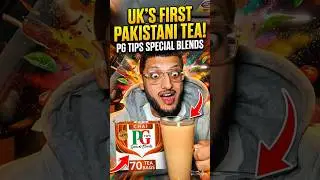 I Tried the UK's First Pakistani PG Tips Tea