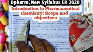 Pharmaceutical chemistry/ Chapter 1/ Scope & objective/monograph/title/description/identification..