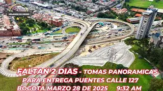 VOLANDO EN DRONE 4K-FALTAN 2 DIAS    TOMAS PANORAMICAS  BOGOTA MARZO 28 DE 2025