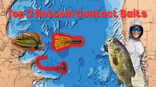 Top 3 Bottom Contact Baits for Smallmouth Bass (Proven on Mille Lacs!)