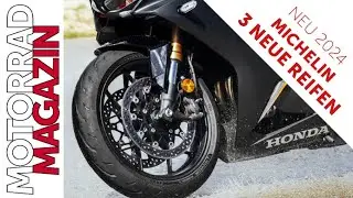 3 neue Michelin Motorradreifen – Power 6, Power GP 2, Anakee Road