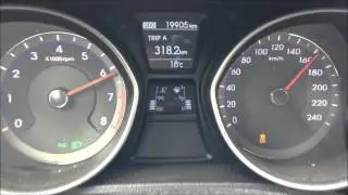 Hyundai i30 1.4 CVVT 99 HP 0 - 100 km/h 11.2 sec