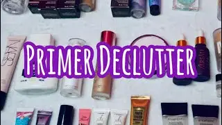 Primer Declutter | Huge Makeup Collection Declutter