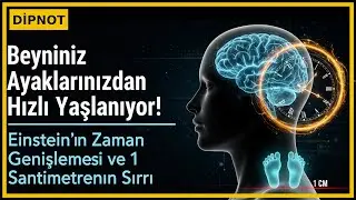 Beyniniz Ayaklarınızdan Hızlı Yaşlanıyor! | Einstein'ın Zaman Genişlemesi ve 1 Santimetrenin Sırrı