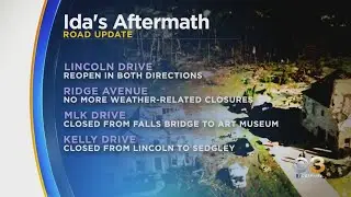 Ida's Aftermath: Philadelphia Road Closures, Trash Pickup Delays