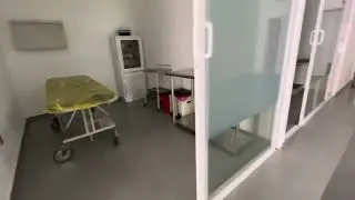 Новая часть здания службы скорой помощи Красного Креста в Чапале