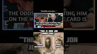 Dana White Shuts Down Jon Jones White House Card Rumors. #ufc #mma #shorts