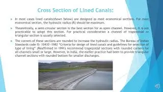 Part 1 Canal Design and Canal Headworks