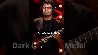 Shanmukhapriya. What a Raga. Representing the &ldquo;Tamas&rdquo; in Tamasat. #carnatic #metal #fusion