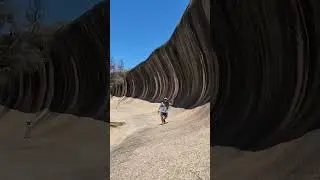 Wave Rock in Hyden, Western Australia