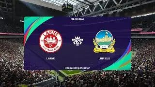 Larne FC vs Linfield FC (21/04/2023) Danske Bank Premiership | Championship | PES 2021