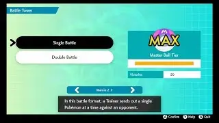 THE BATTLE TOWER FINALE! MASTER BALL RANK AND 50 WIN STREAK!