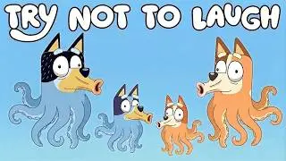 BLUEY TRY NOT TO LAUGH 😂 [YTP] PIRATE CHAOS