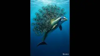 thereal Flow: A Peacock-Dolphin Metamorphosis