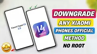 Как понизить версию HyperOS до MiUi | Как понизить версию всех телефонов Xiaomi