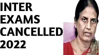 INTER EXAMS CANCELLED|2022|LATEST UPDATE|NO EXAMS|BREAKING NEWS IN TELANGANA|EXAM DATES|DURATION|TS|