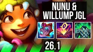 NUNU & WILLUMP vs DIANA (JGL) | Perfect KDA: 14/0/14 | EUW Master | 26.1