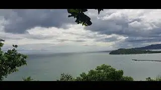 Exploring and viewing nice scenery at Hilltop park,  northern iloilo