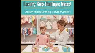 Luxury Kids Boutique Tips for Beginners | Personalized Styling & Monogramming