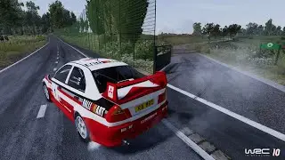 WRC 10 | Ypres Rally Belgium | Dikkebus | Mitsubishi Lancer Evo V