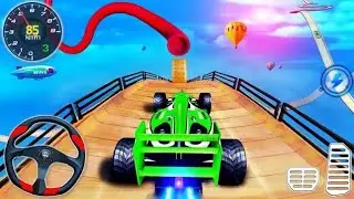 Formula Car Racing Stunts Simulator 2021 - Impossible Car Mega Ramp 3D - Android GamePlay #2