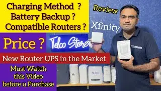 Xfinity Router UPS Price Review & Unboxing || Charging Method, Compatible & Backup Detail 