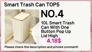 ⭐Smart Trash Can Top 5 You Need! 🛒 Smart Shopping Picks You&rsquo;ll Regret Missing