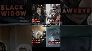 Black Widow Hawkeye vs Yelena Red Guardian - @IsiahFrancious-q1t #shorts #battle #1v1